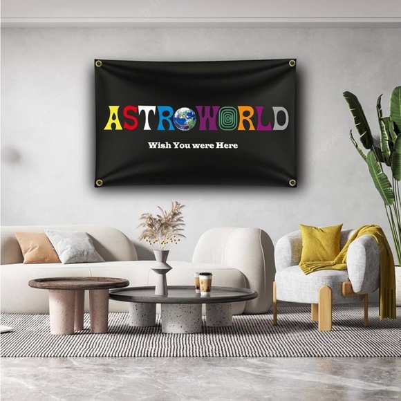 Astroworld Banner 3x5 feet - Picture 4 of 4